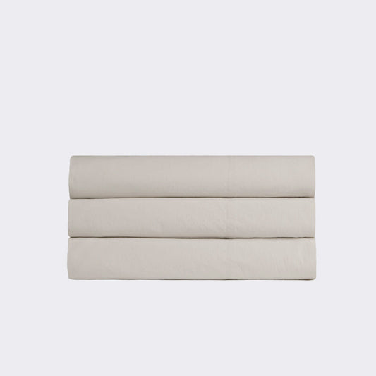 Natural Linen Flat Sheet